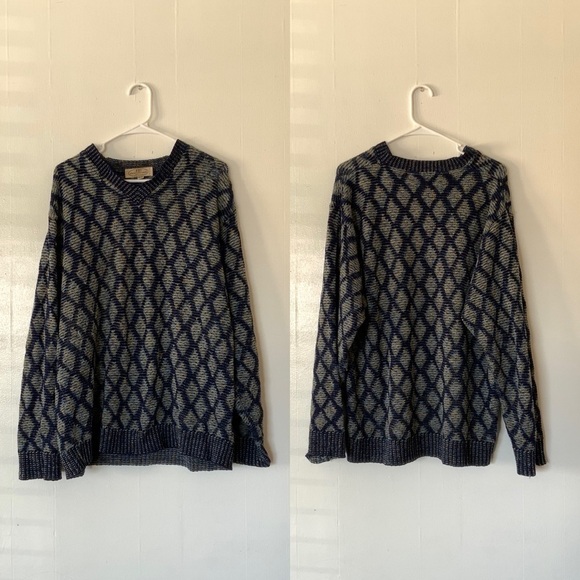 𝅺VINTAGE Pronto Uomo Wool Blend Sweater - Picture 1 of 5